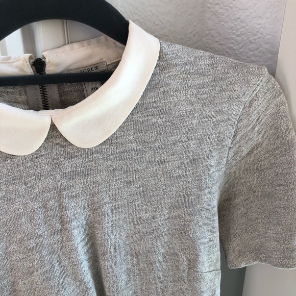 J. Crew Tops - J. Crew gray collared top